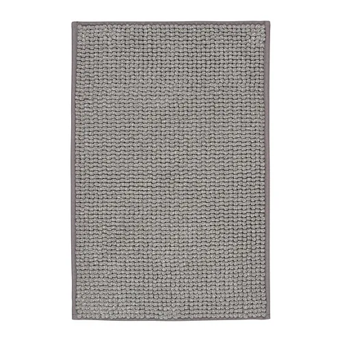TOFTBO - 浴室腳踏墊, 灰白色/混合物, 40x60 公分 | IKEA 線上購物 - PE967324_S4