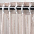 MATILDA sheer curtains, 1 pair