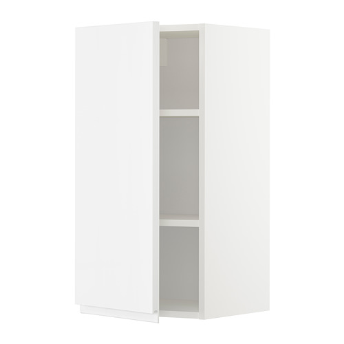 METOD wall cabinet with shelves