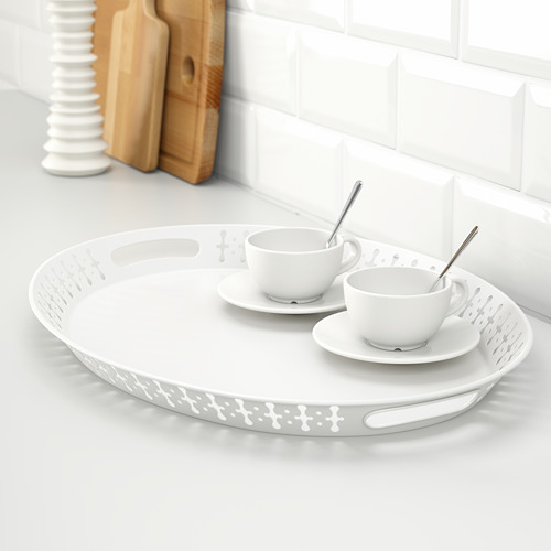 ROMANTISK - 托盤, 白色 | IKEA 線上購物 - PE610334_S4