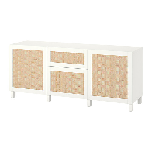 BESTÅ - 收納組合附抽屜, 白色 Studsviken/Stubbarp/白色 白楊木, 180x42x74 公分 | IKEA 線上購物 - PE822494_S4