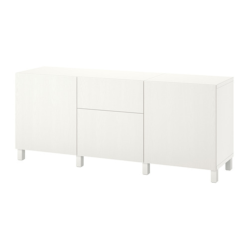 BESTÅ - storage combination with drawers, white/Timmerviken/Stubbarp white | IKEA Taiwan Online - PE822498_S4