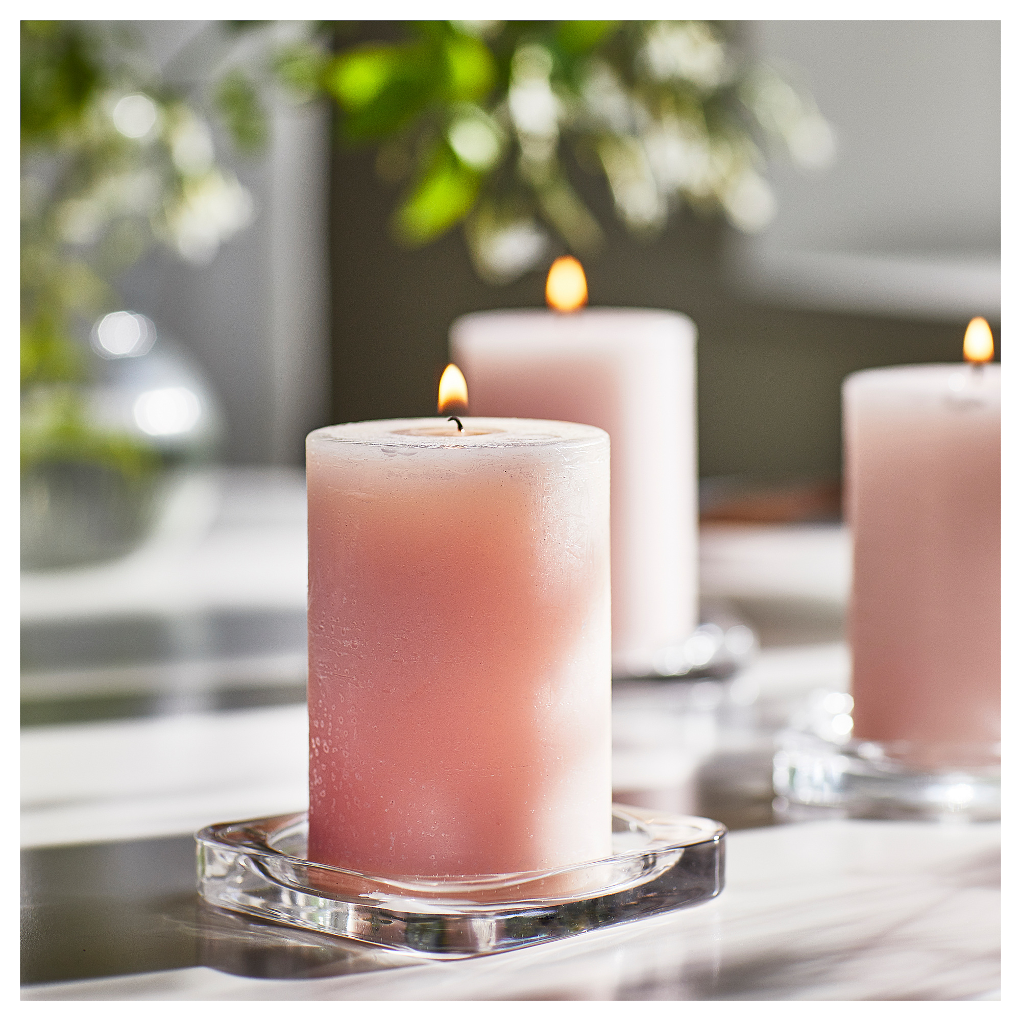 LUGNARE scented pillar candle