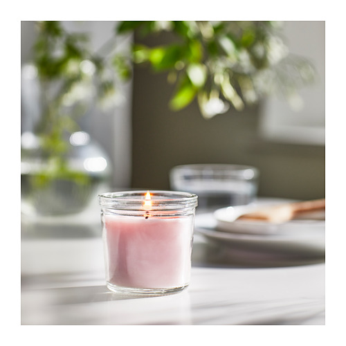 LUGNARE scented candle in glass