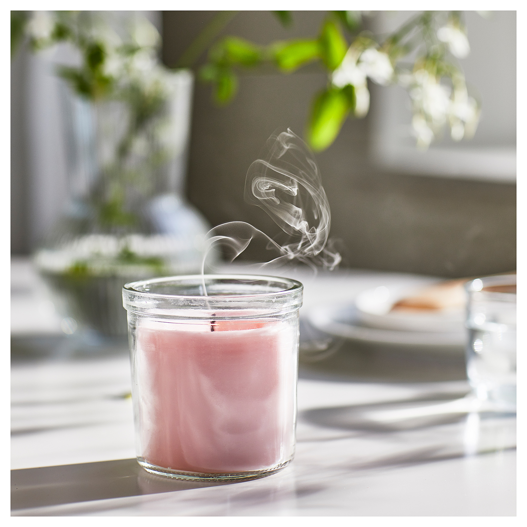 LUGNARE scented candle in glass