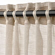 HÄLLEBRÄCKA sheer curtains, 1 pair