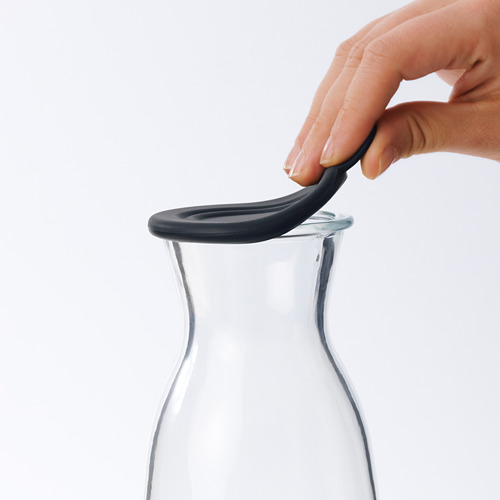 VARDAGEN - 附蓋玻璃水瓶, 透明玻璃 | IKEA 線上購物 - PE575240_S4