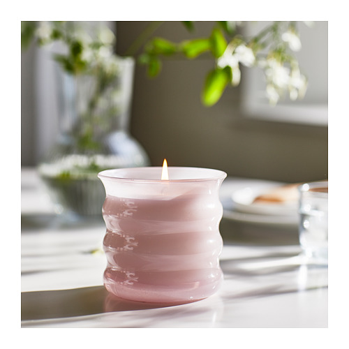 LUGNARE scented candle in glass