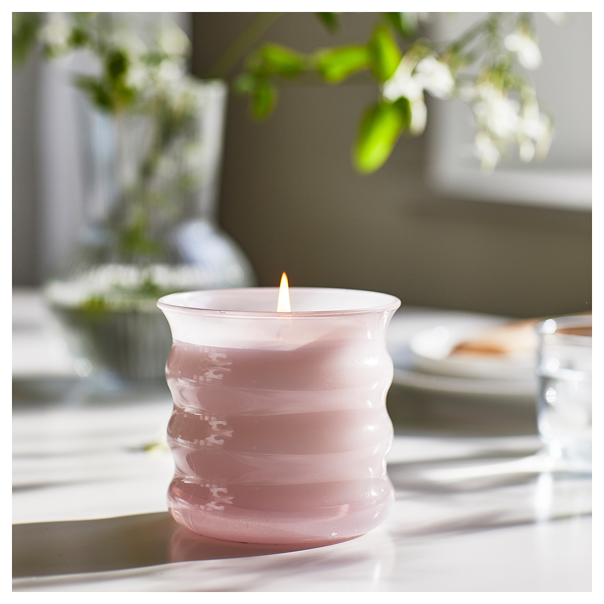 LUGNARE scented candle in glass