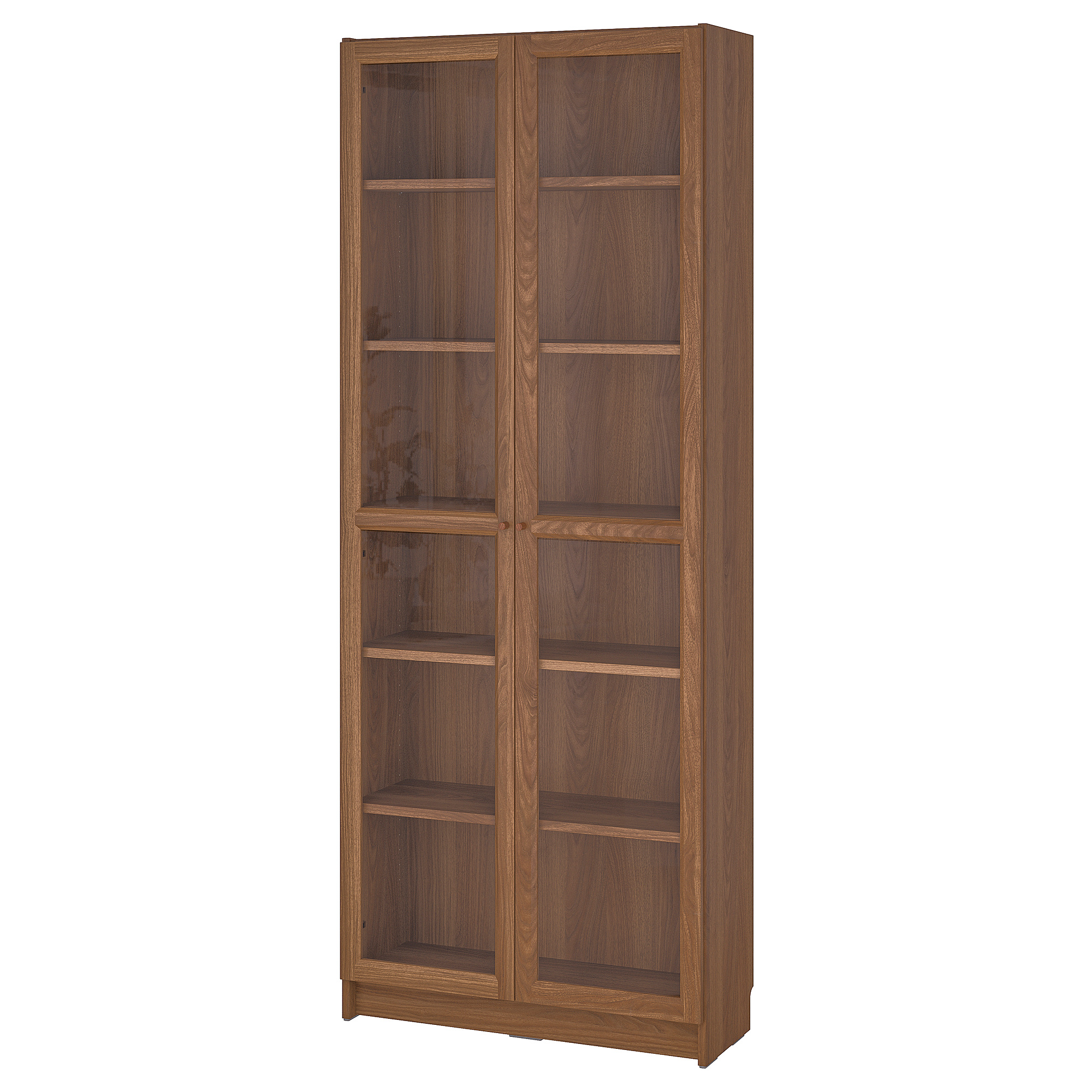 BILLY/OXBERG bookcase with glass doors