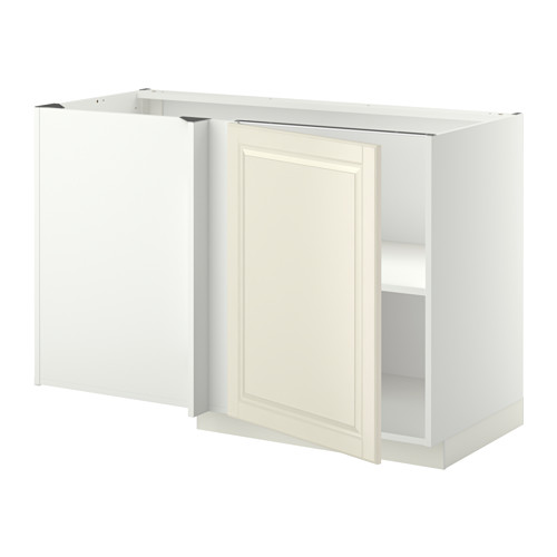 METOD corner base cabinet with shelf