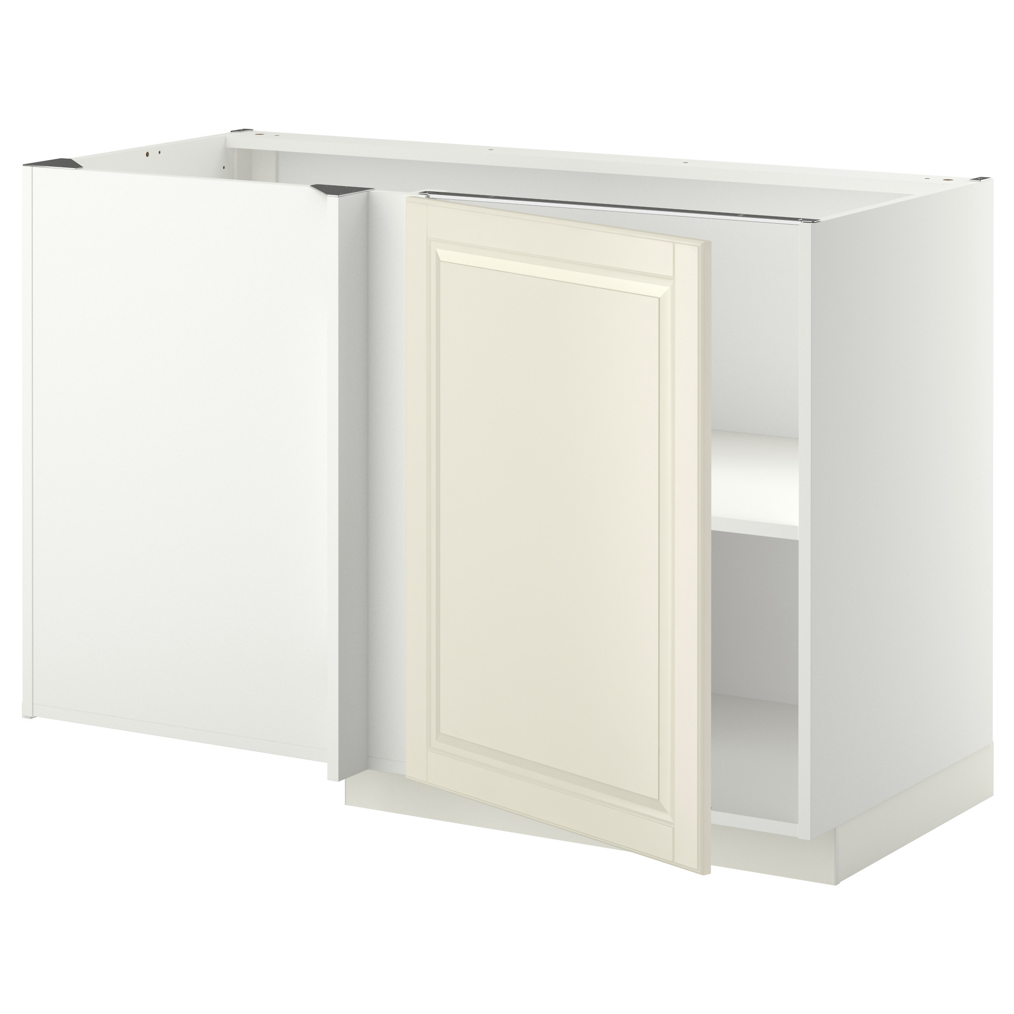 METOD corner base cabinet with shelf