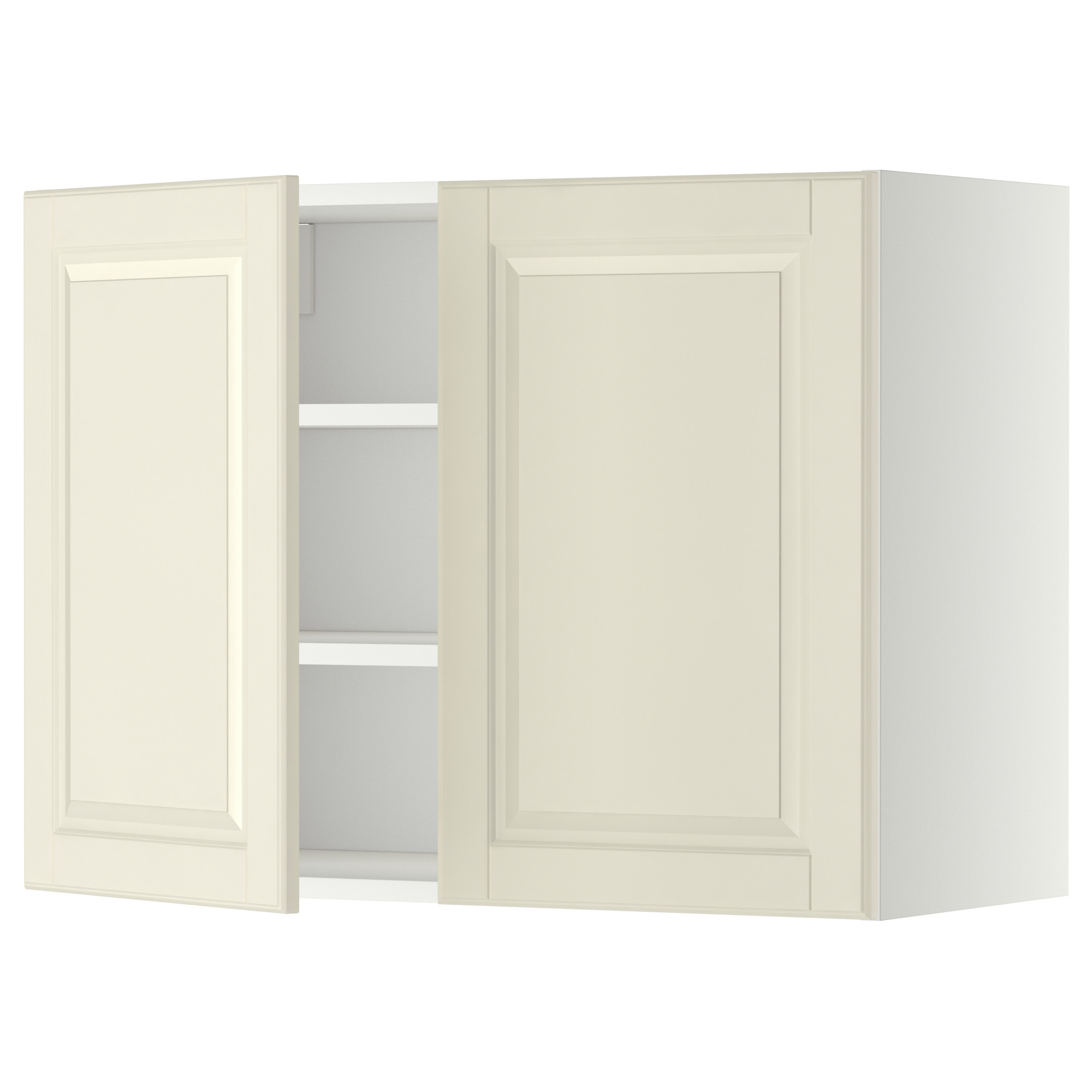 METOD wall cabinet with shelves/2 doors