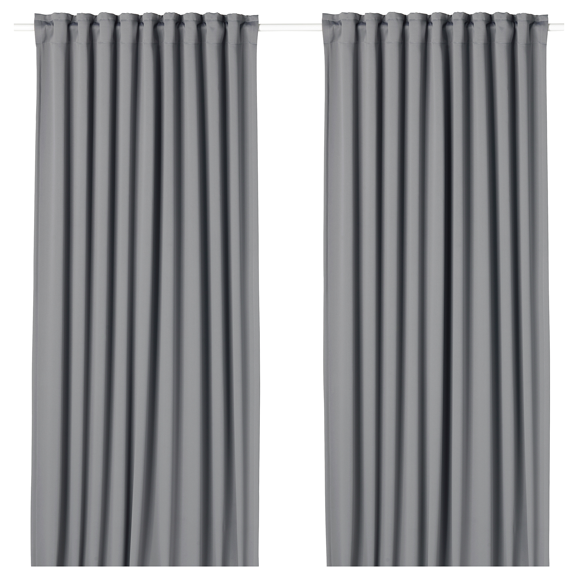 MAJGULL block-out curtains, 1 pair