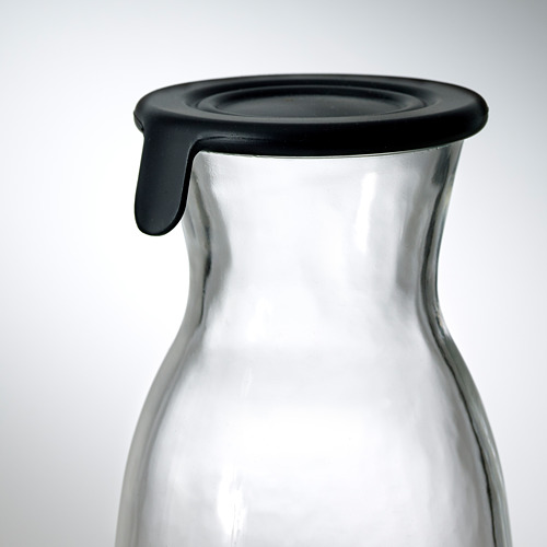 VARDAGEN - 附蓋玻璃水瓶, 透明玻璃 | IKEA 線上購物 - PE609364_S4