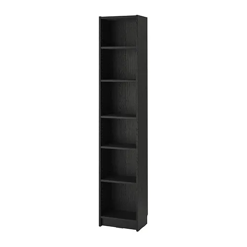 BILLY - bookcase, black oak effect, 40x28x202 cm | IKEA Taiwan Online - PE864716_S4
