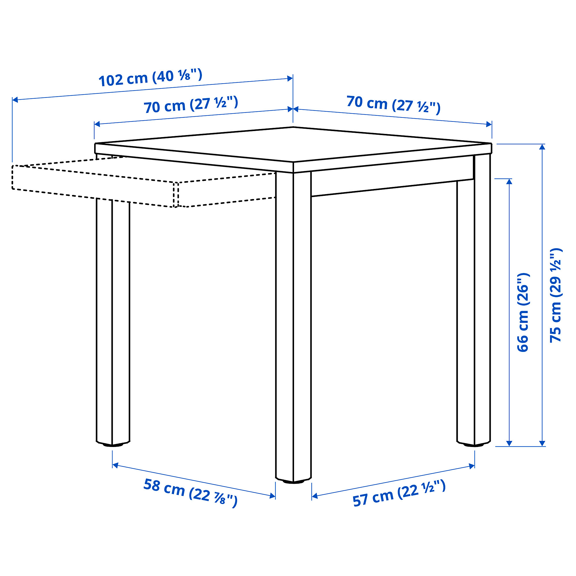 IKEA PS 2026 附抽屜餐桌