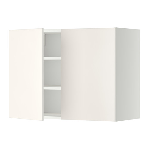 METOD - wall cabinet with shelves/2 doors | IKEA Taiwan Online - PE352306_S4