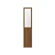 OXBERG - panel/glass door, brown walnut effect, 40x192 cm | IKEA Taiwan Online - PE864764_S2 