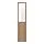 OXBERG - panel/glass door, oak effect, 40x192 cm | IKEA Taiwan Online - PE864766_S1