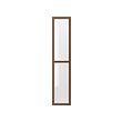 OXBERG - 玻璃門板, 棕色 胡桃木紋, 40x192 公分 | IKEA 線上購物 - PE864776_S2 