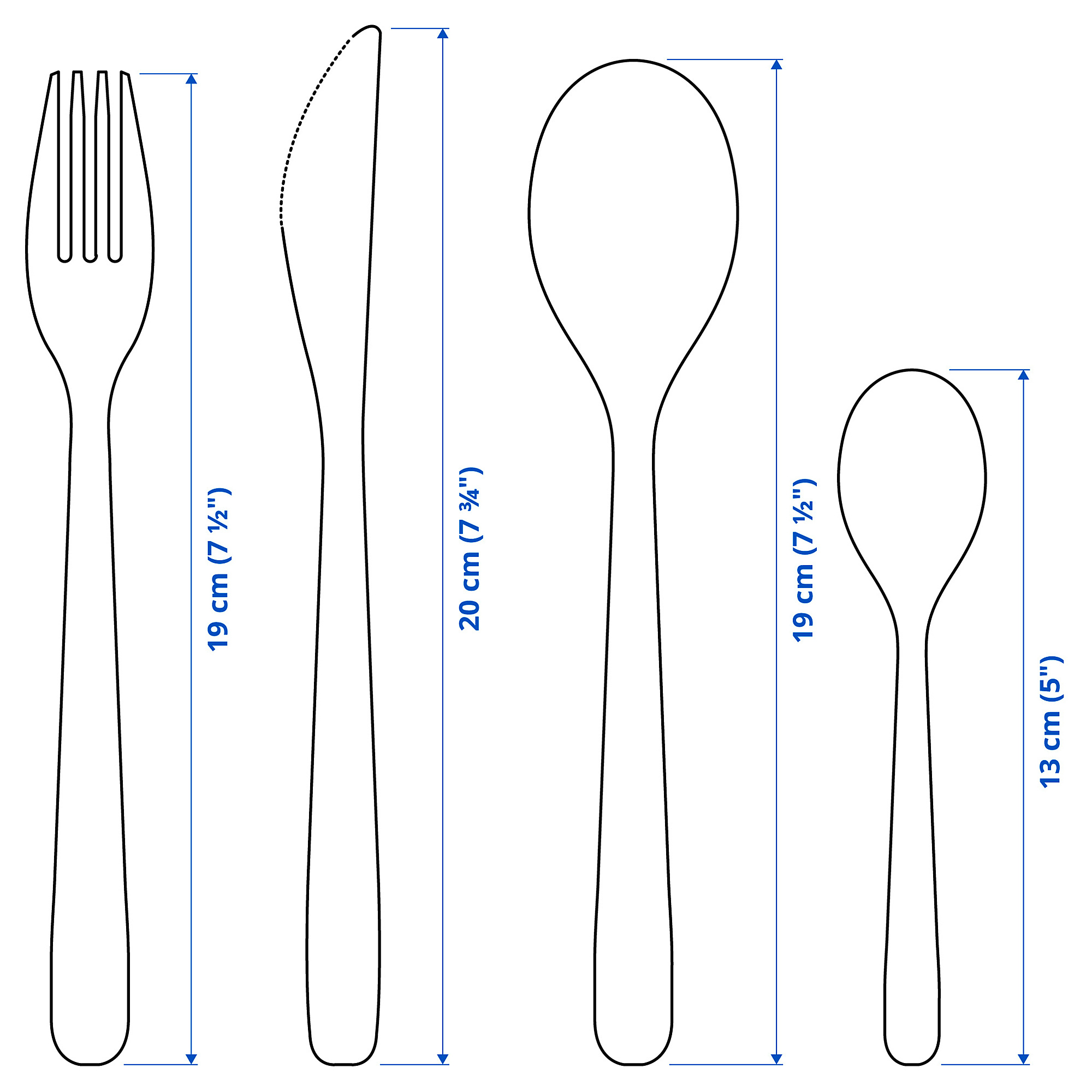 MOPSIG 餐具 16件組