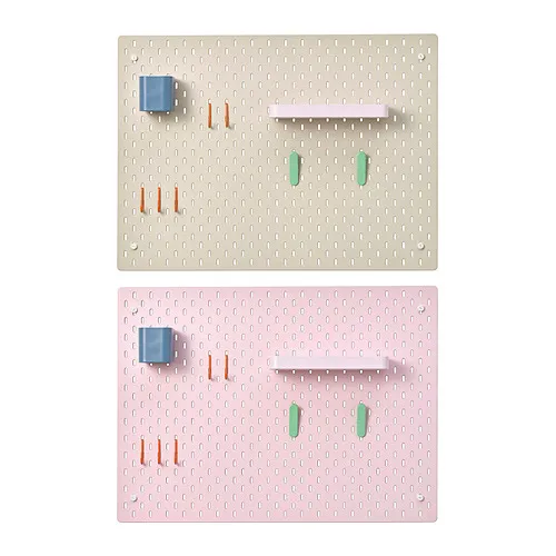 SKÅDIS - 收納壁板組, 彩色, 76x56 公分 | IKEA 線上購物 - PE967507_S4