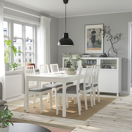 EKEDALEN/EKEDALEN table and 6 chairs