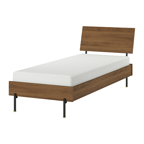 RÅDMANSÖ - 床框, 棕色 胡桃木紋/Luröy, 90x200 公分 | IKEA 線上購物 - PE967508_S4