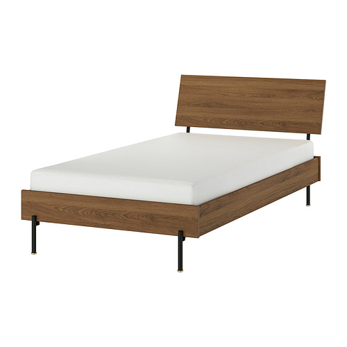 RÅDMANSÖ - 床框, 棕色 胡桃木紋/Luröy, 120x200 公分 | IKEA 線上購物 - PE967510_S4