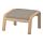 POÄNG - 椅凳, 實木貼皮, 樺木/Hillared 米色 | IKEA 線上購物 - PE629072_S1