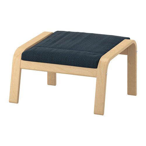 POÄNG - 椅凳, 實木貼皮, 樺木/Hillared 深藍色 | IKEA 線上購物 - PE629078_S4