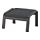POÄNG - 椅凳, 黑棕色/Hillared 碳黑色 | IKEA 線上購物 - PE629081_S1