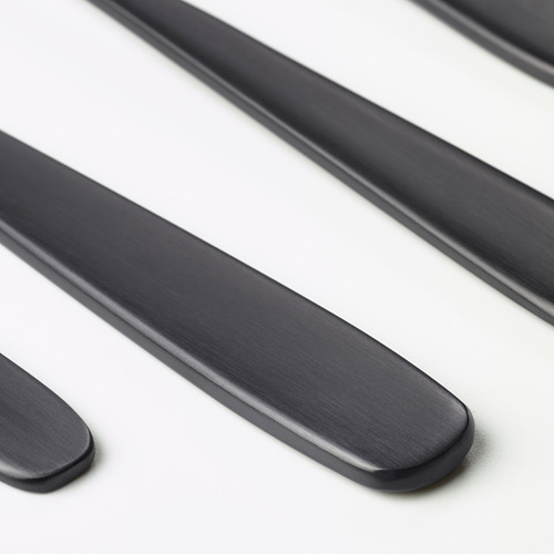TILLAGD - 24-piece cutlery set, black | IKEA Taiwan Online - PE629444_S4