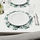 SMAKSINNE - 餐墊, 白色/綠色/花 | IKEA 線上購物 - PE688456_S1
