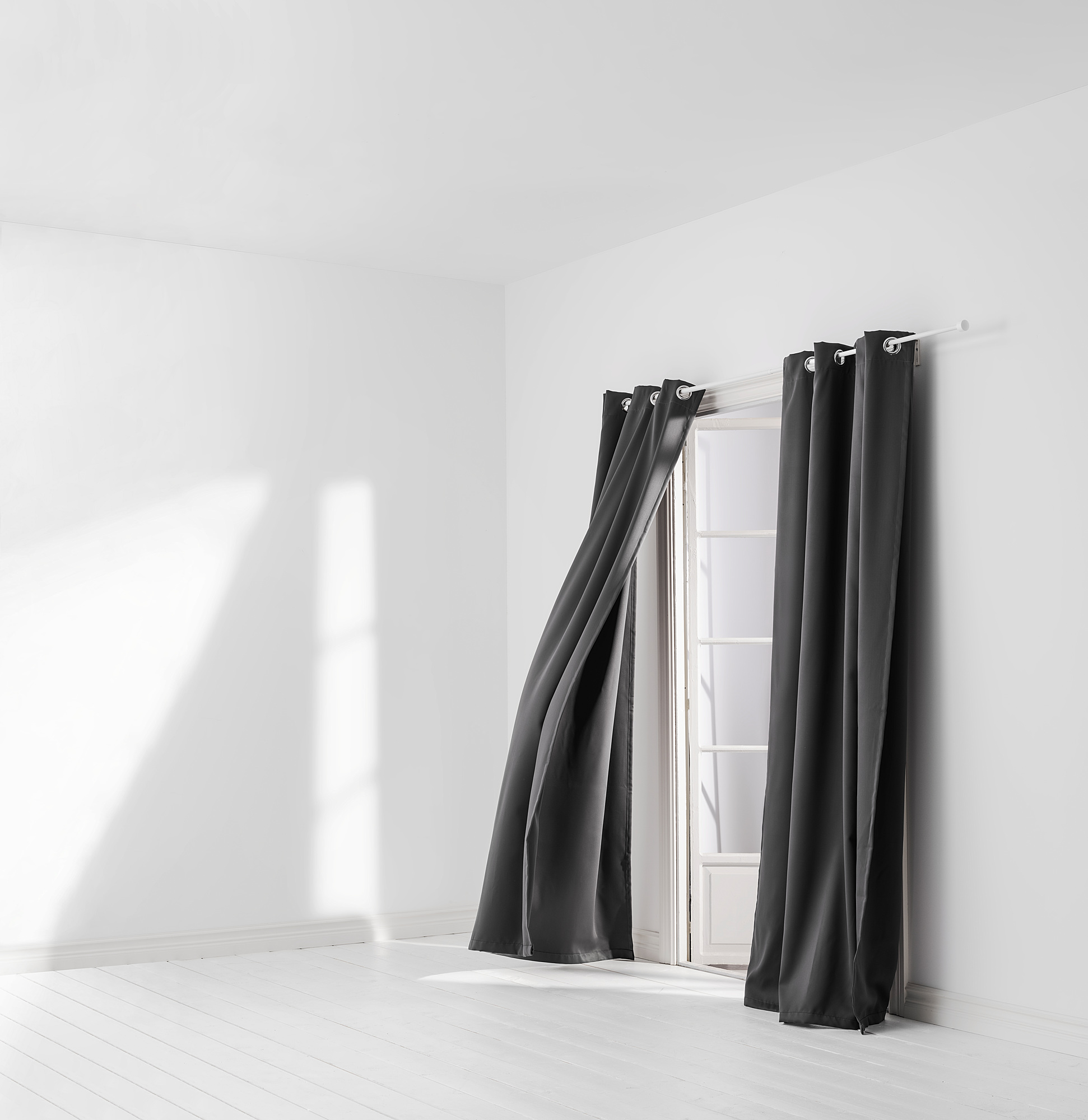 HILLEBORG block-out curtains, 1 pair