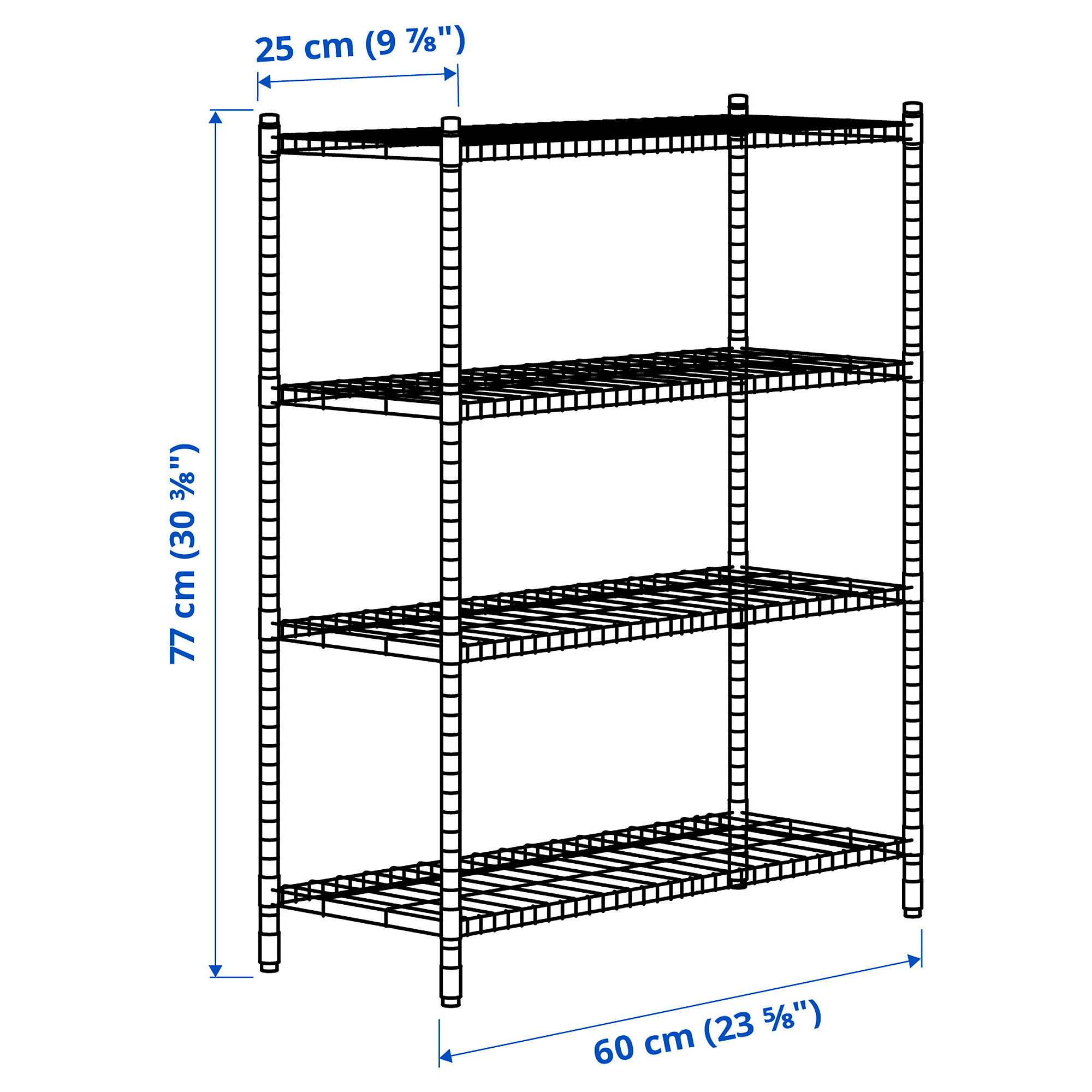 OMAR 2 shelf sections