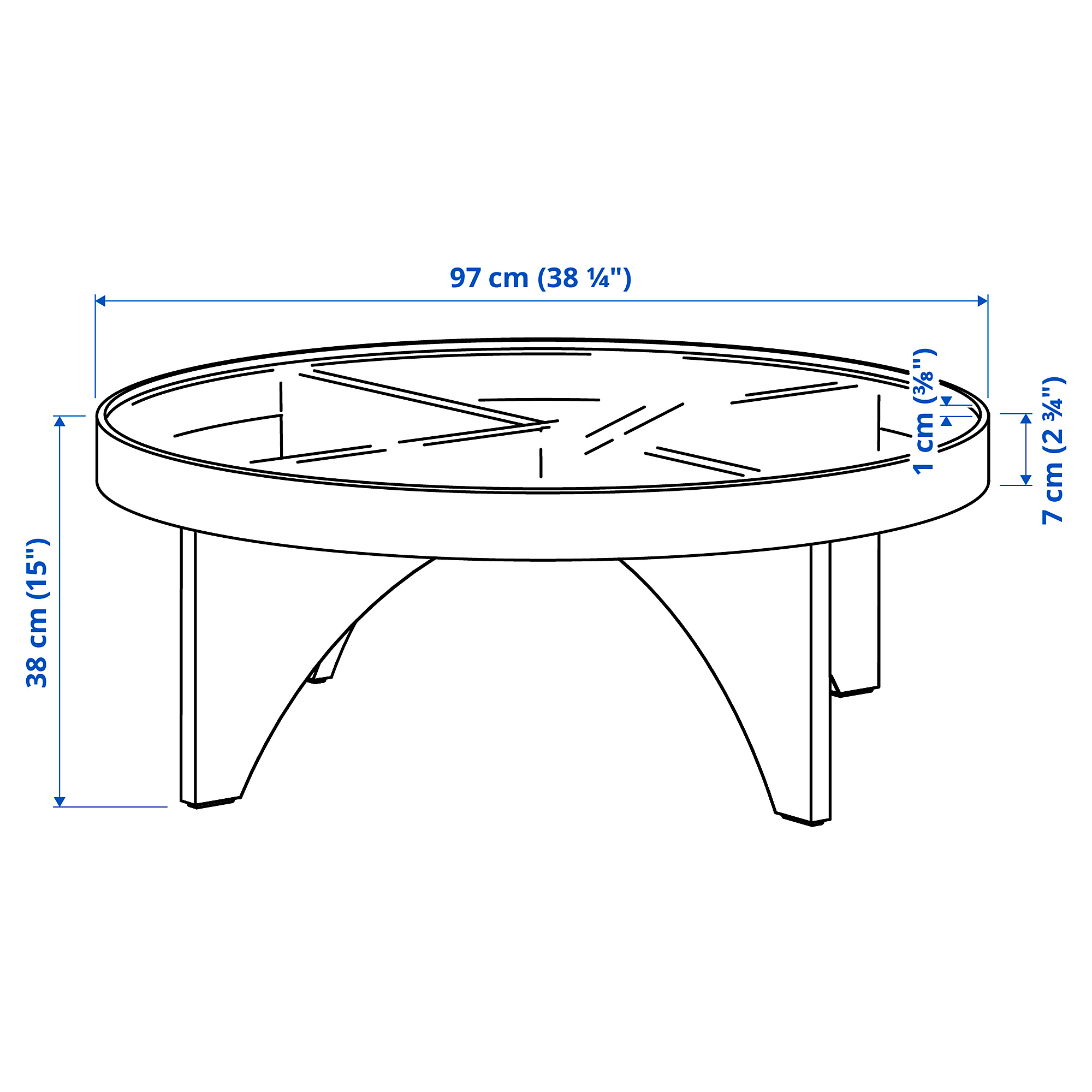 STOCKHOLM 2025 coffee table