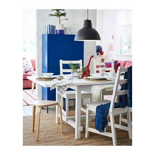 NORDVIKEN/NORDVIKEN - table and 4 chairs, white/white | IKEA Taiwan Online - PH164757_S4