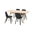 VOXLÖV/ODGER 餐桌附4張餐椅