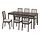 EKEDALEN/EKEDALEN - table and 6 chairs, dark brown dark brown/Orrsta light grey | IKEA Taiwan Online - PE864942_S1
