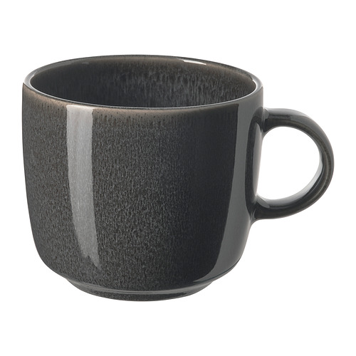 GLADELIG - mug, dark grey, 37 cl | IKEA Taiwan Online - PE967567_S4