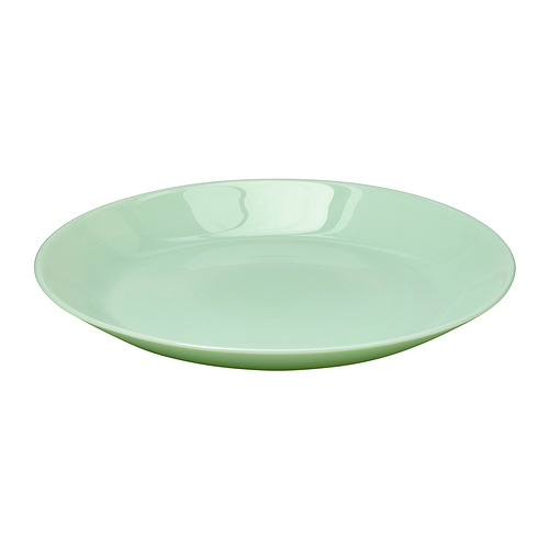 OFTAST - side plate, light green, 19 cm | IKEA Taiwan Online - PE967584_S4