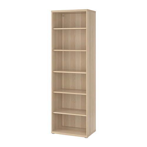 BESTÅ - 層架組, 附5塊層板/染白橡木紋, 60x40x193 公分 | IKEA 線上購物 - PE967574_S4