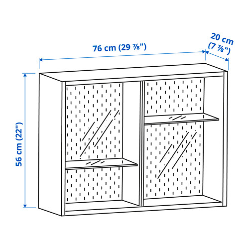 UPPSPEL glass-door cab/pgbrd/2 acc sets