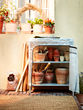 HYLLIS shelving unit with cover