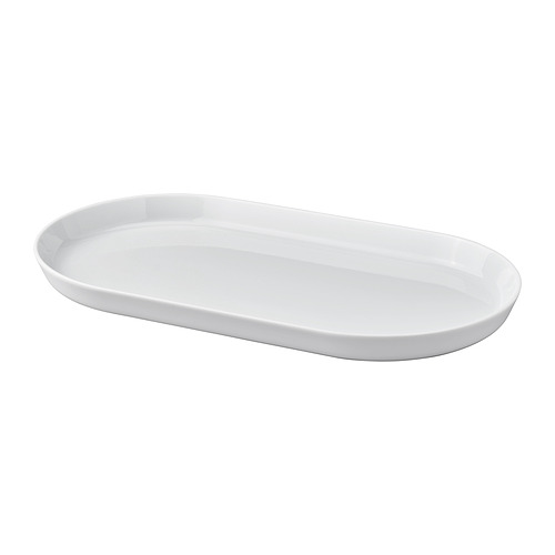 IKEA 365+ - serving plate, white, 36x20 cm | IKEA Taiwan Online - PE967615_S4