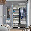 PLATSA wardrobe with 2 doors
