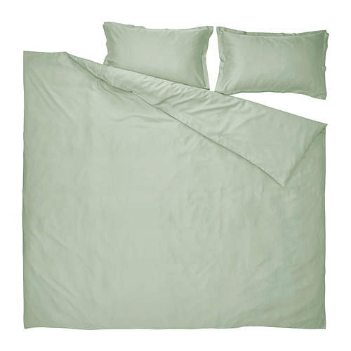 LÄKEVÄNDEROT duvet cover and 2 pillowcases
