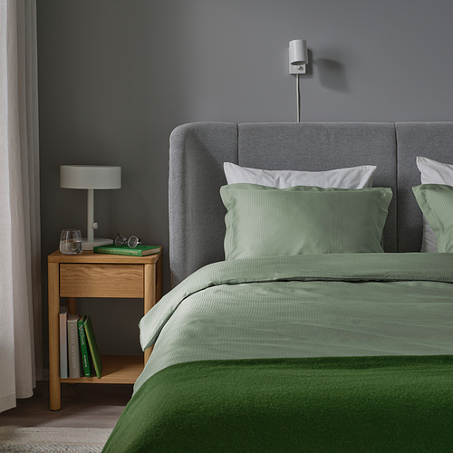 LÄKEVÄNDEROT duvet cover and 2 pillowcases